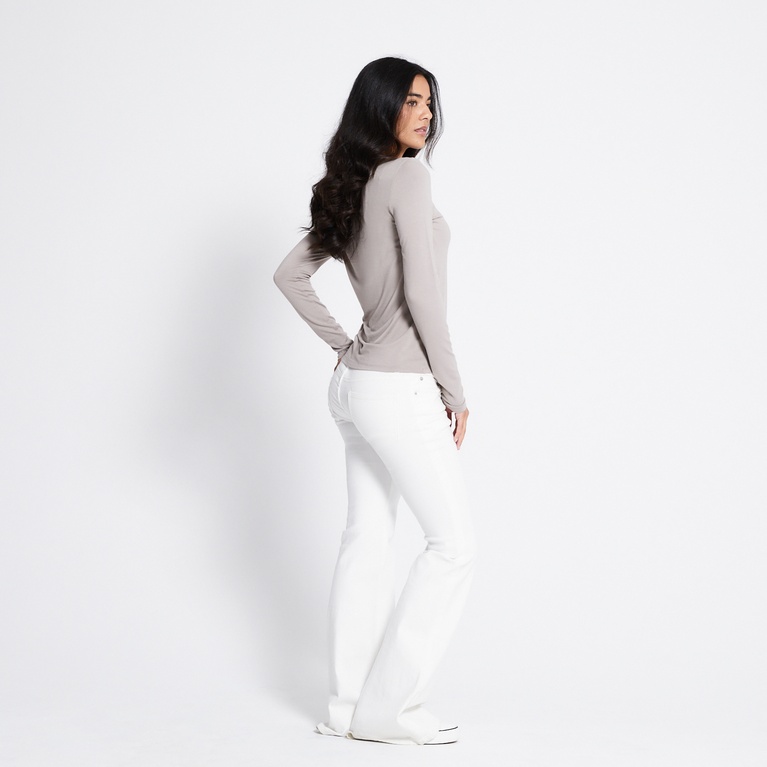 Soft feel top "Edda" Beige